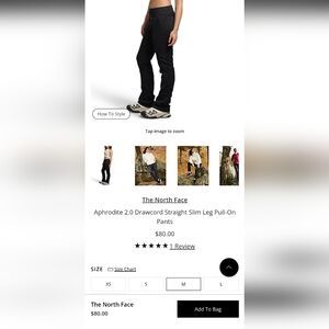 The North Face Black Pants